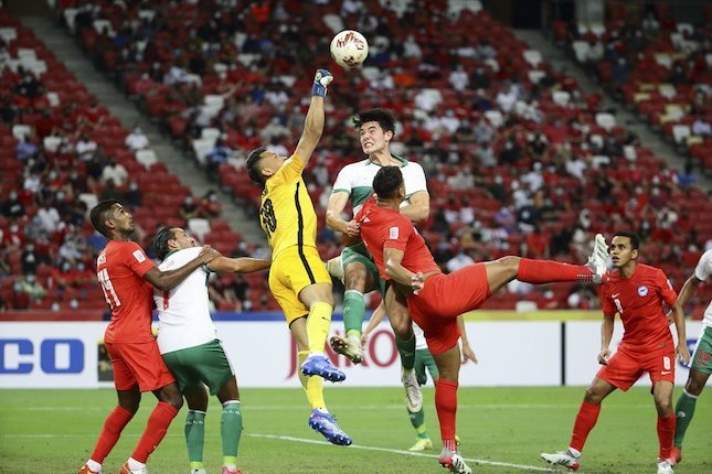 Semifinal Leg 1 Lawan Singapura