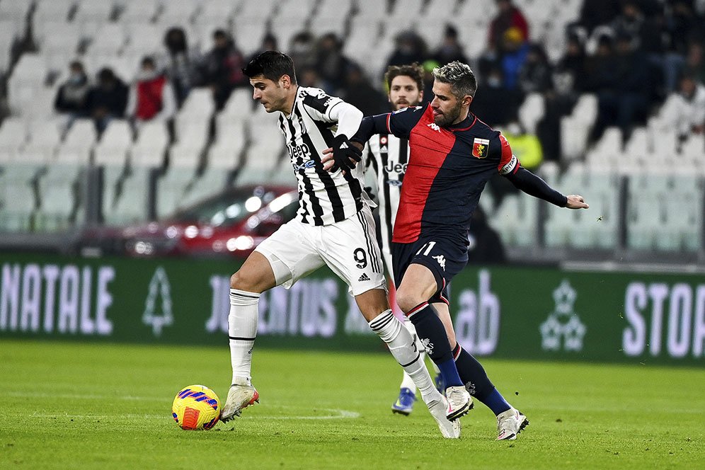 Juventus vs Genoa: Allegri dan Morata Bersitegang di Pinggir Lapangan, Ada Apa?