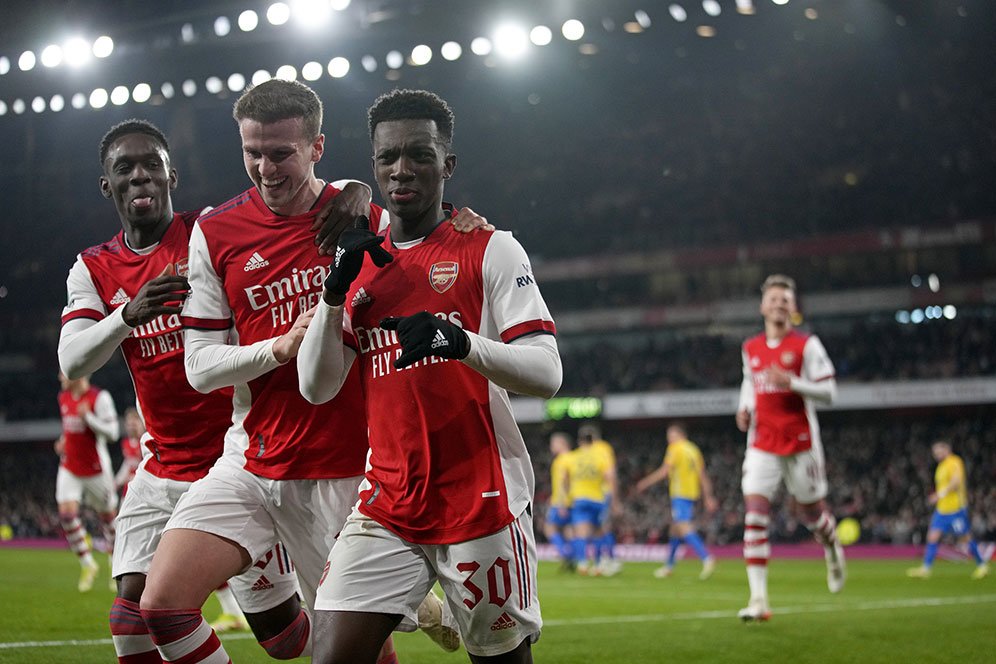 Mikel Arteta Tegaskan Ingin Pertahankan Eddie Nketiah di Arsenal