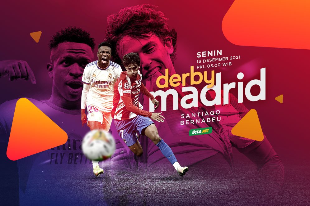 Jadwal dan Link Live Streaming La Liga: Real Madrid vs Atletico Madrid di Vidio Jadwal dan Link Live Streaming La Liga: Real Madrid vs Atletico Madrid di Vidio