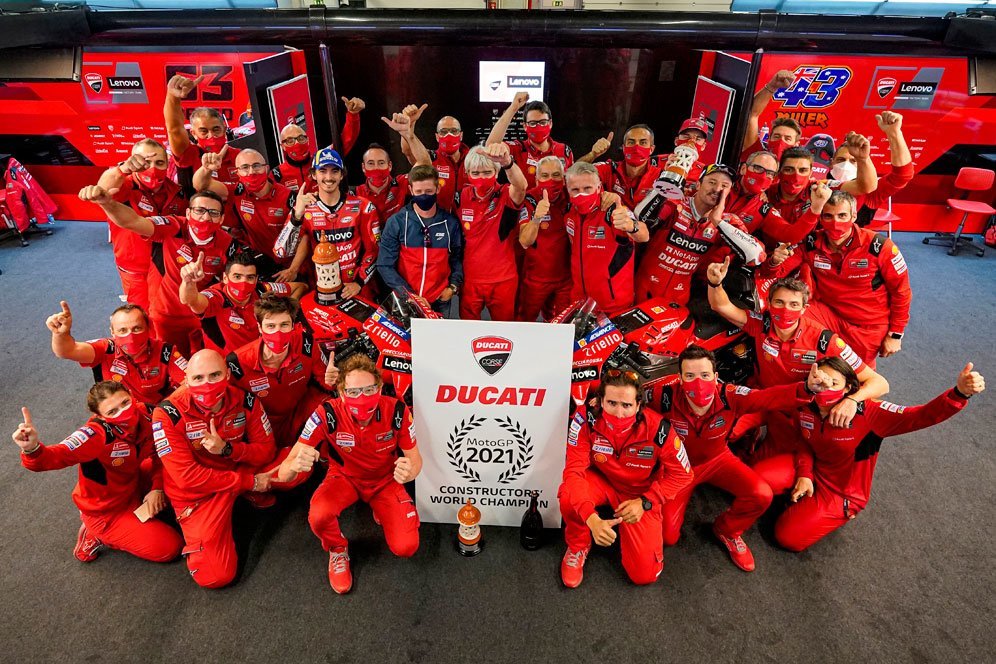 Ducati Catat 18 Prestasi Mentereng di MotoGP 2021: Musim Terbaik Sejak 2003? Ducati Catat 18 Prestasi Mentereng di MotoGP 2021: Musim Terbaik Sejak 2003?