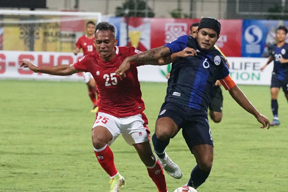 Rekor Pertemuan Timnas Indonesia vs Kamboja di Piala AFF: Skuad Garuda Selalu Menang Besar