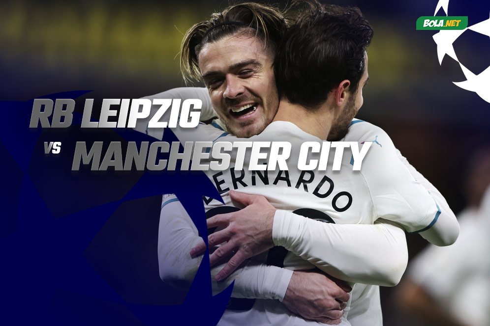 Jadwal dan Link Live Streaming Liga Champions: RB Leipzig vs Manchester City di Vidio