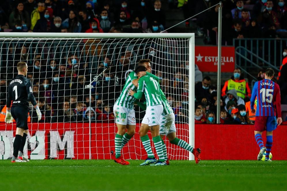 Hasil Pertandingan Barcelona vs Real Betis: Skor 0-1