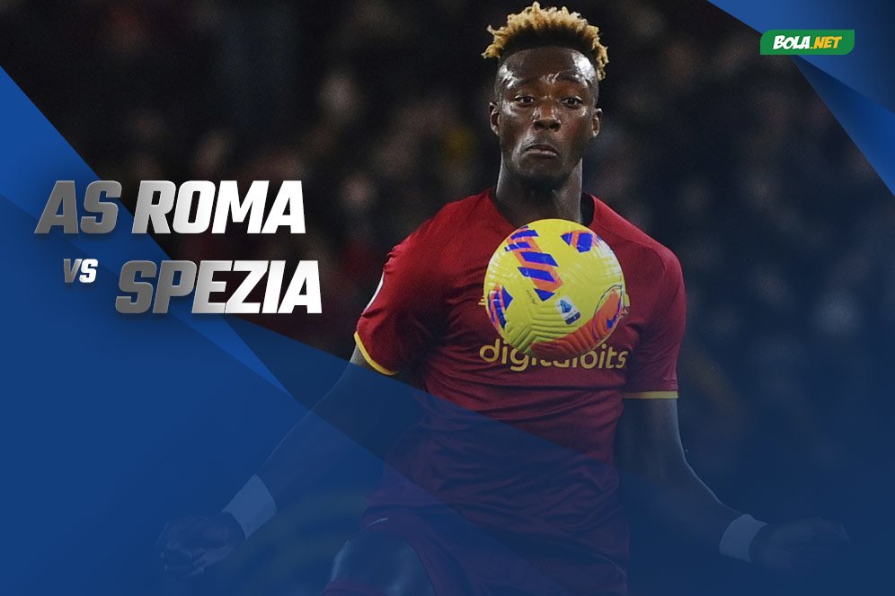 Data dan Fakta Serie A: AS Roma vs Spezia