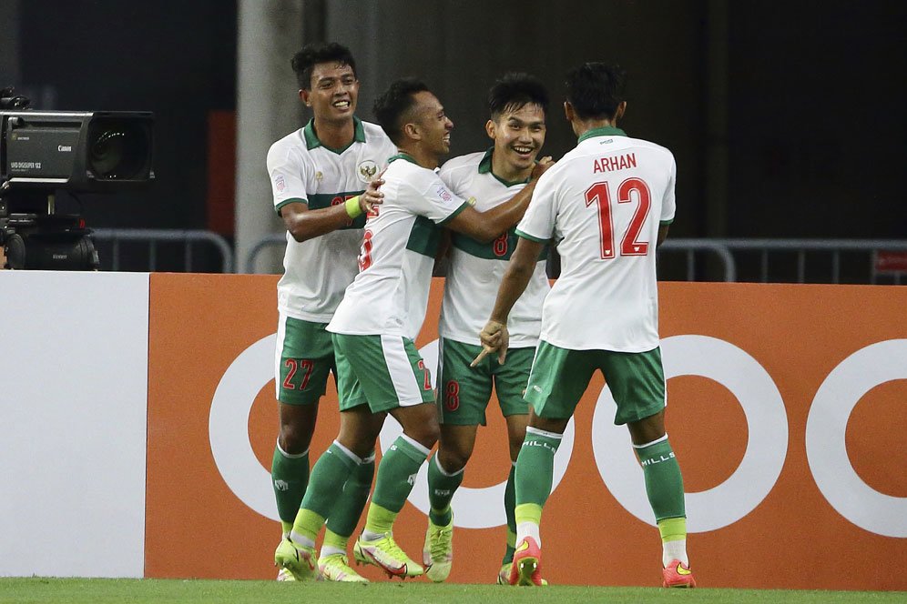 Singapura vs Indonesia Imbang, Netizen tak Sabar Tunggu Leg 2 Semifinal Piala AFF 2020