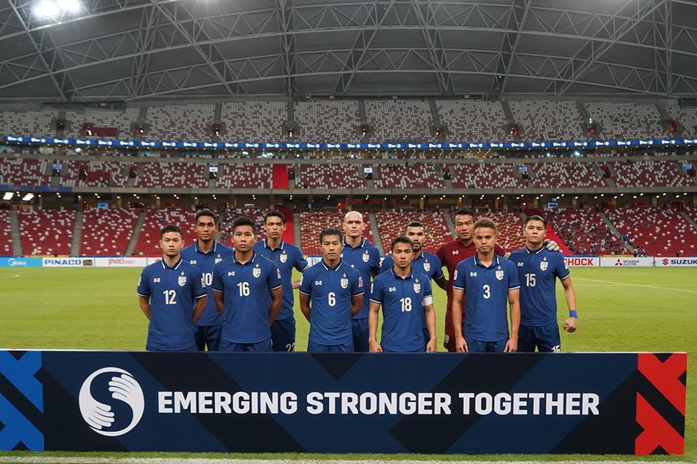 Laga Spesial! Hadapi Timnas Indonesia di Final Piala AFF 2020, Thailand Pakai Jersey Biru-Biru