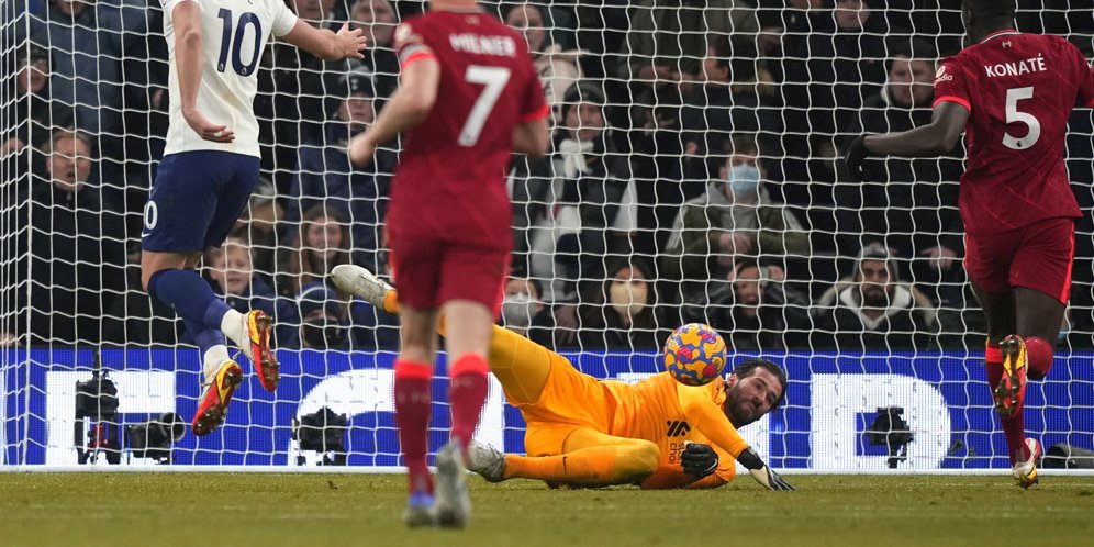 Hasil Pertandingan Tottenham vs Liverpool: Skor 2-2