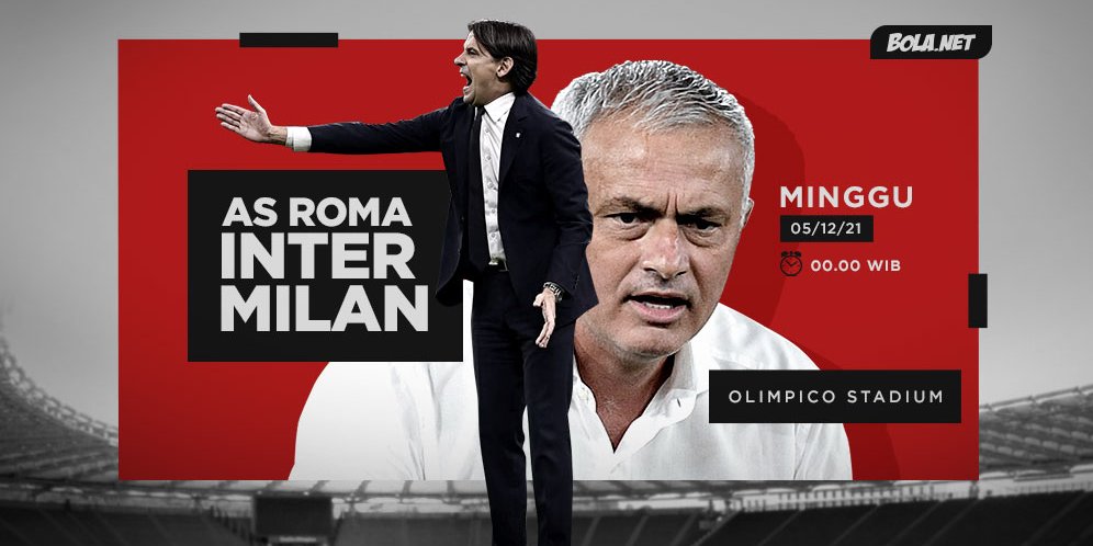 Prediksi AS Roma vs Inter Milan 5 Desember 2021