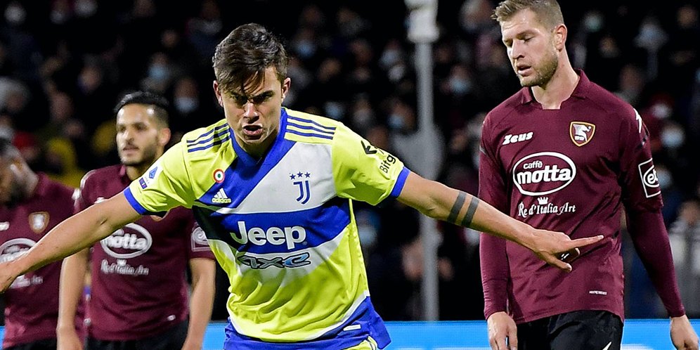 Hasil Pertandingan Salernitana vs Juventus: Skor 0-2