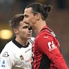 Kelas! Ibrahimovic Hibur Wasit yang Menangis Usai Laga AC Milan vs Spezia