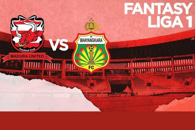 Fantasy Team Liga 1: Madura United vs Bhayangkara FC. (c) Bolacom