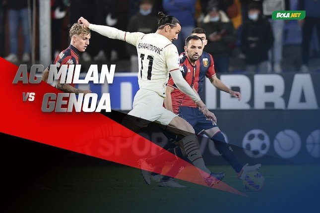 Coppa Italia: AC Milan vs Genoa (c) Bola.net