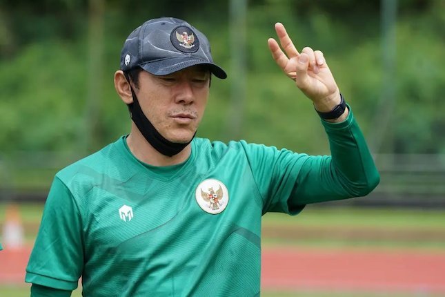 Pelatih Timnas Indonesia, Shin Tae-yong (c) PSSI
