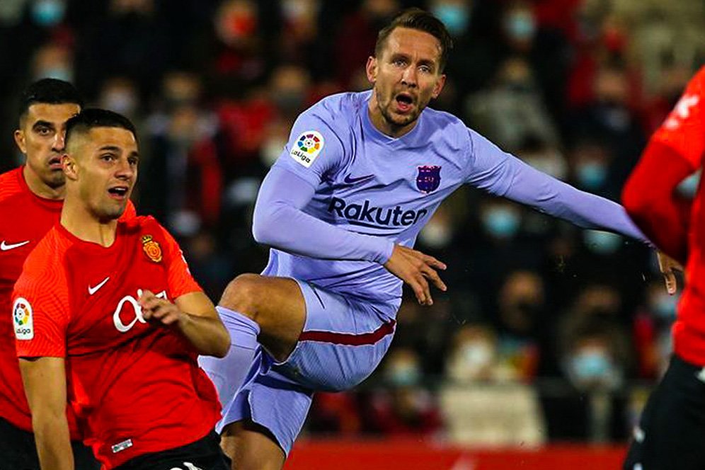 Man of the Match Real Mallorca vs Barcelona: Luuk de Jong