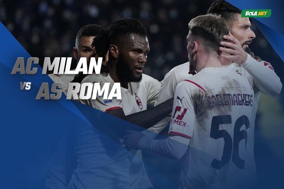 Data dan Fakta Serie A: AC Milan vs AS Roma