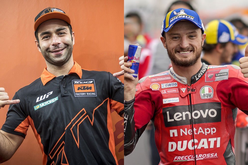 Jenjang Karier Mirip, Danilo Petrucci Ingin Jack Miller Lebih Sukses di KTM