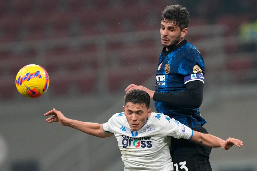 Andrea Ranocchia Tentang Gol Saltonya ke Gawang Empoli Andrea Ranocchia Tentang Gol Saltonya ke Gawang Empoli