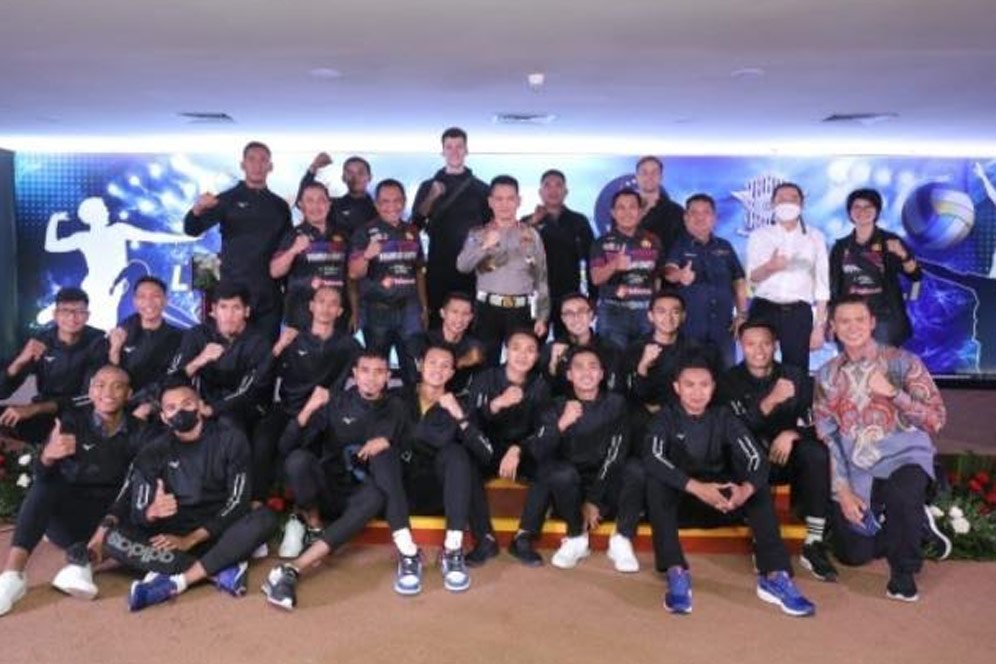 Proliga 2022: Surabaya Bhayangkara Samator dan Jakarta Popsivo Polwan Perkenalkan Skuad