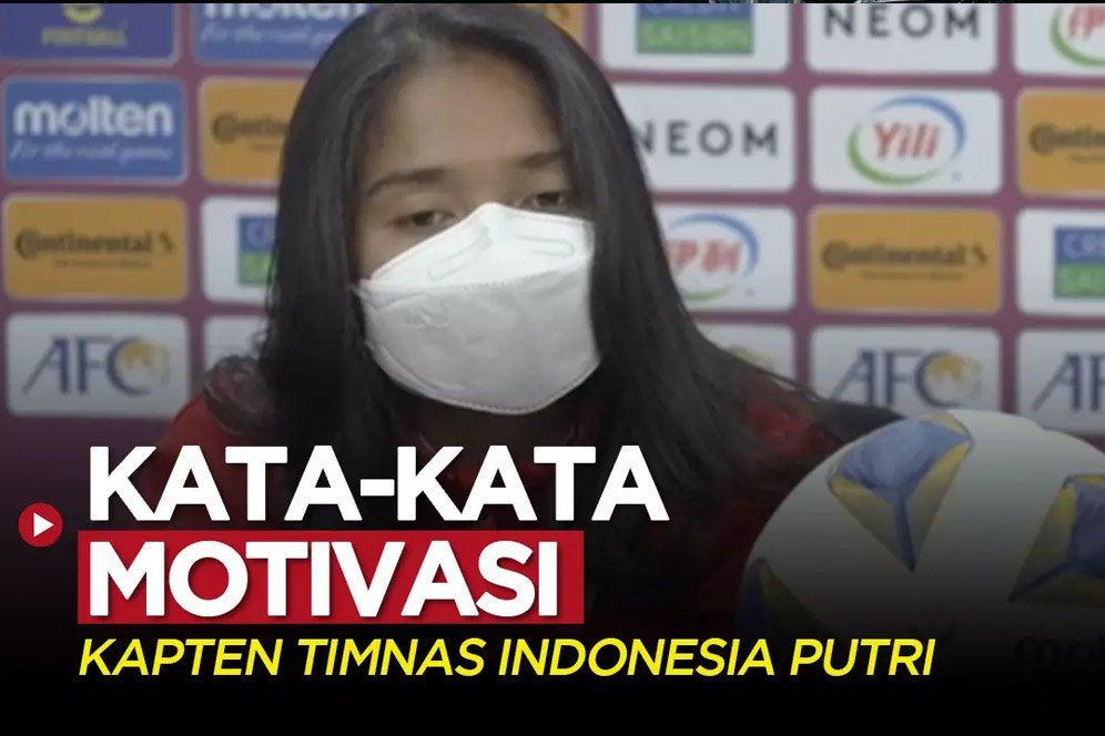 Piala Asia Wanita 2022: Kata-kata Penyemangat dari Kapten Timnas Indonesia Putri Jelang Lawan Australia Piala Asia Wanita 2022: Kata-kata Penyemangat dari Kapten Timnas Indonesia Putri Jelang Lawan Australia