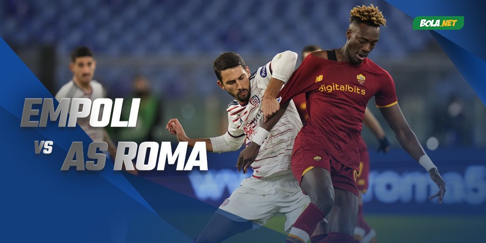 Nonton Live Streaming Empoli vs AS Roma di Vidio Hari Ini, 24 Januari 2022