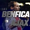 Jadwal dan Live Streaming Benfica vs Ajax Amsterdam di Vidio