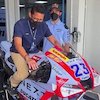 Kerja Sama Lewat Wonderful Indonesia, Sandiaga Uno Sambangi Gresini Racing di Mandalika