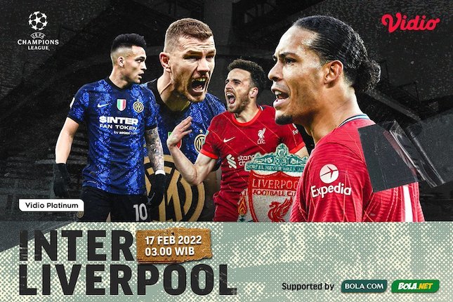 Jadwal Live Streaming Liga Champions: Inter Milan Vs Liverpool Di Vidio ...