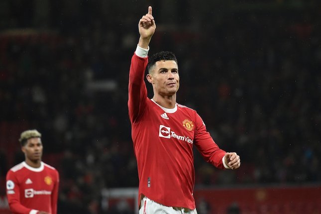 Pemain Manchester United, Cristiano Ronaldo. (c) AP Photo