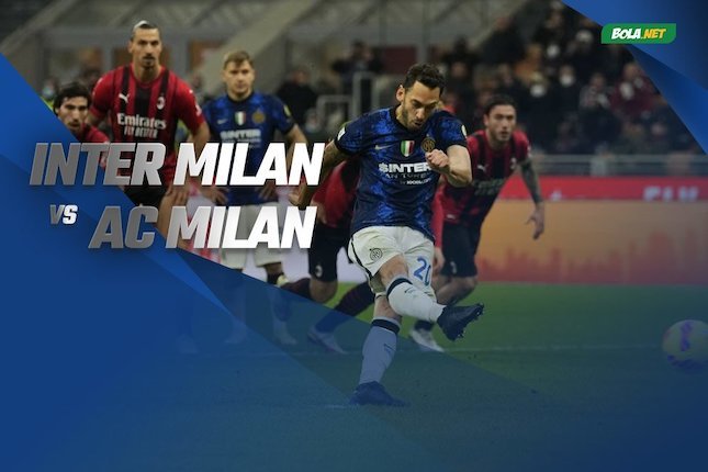 Liga Italia/Serie A: Inter Milan vs AC Milan (c) Bola.net