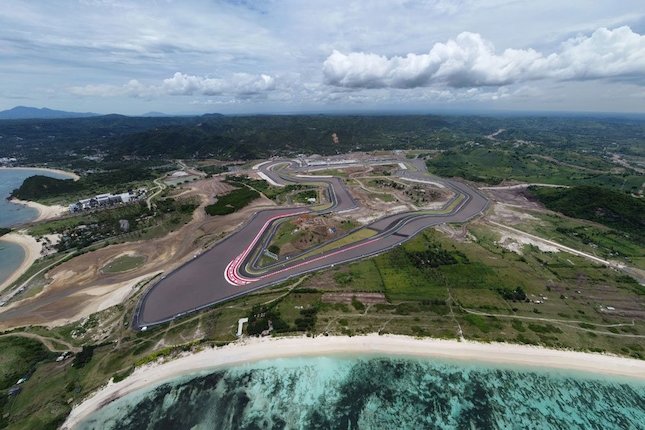 Sirkuit Mandalika, Lombok, Nusa Tenggara Barat, Indonesia. (c) Dorna Sports, Twitter/MotoGP