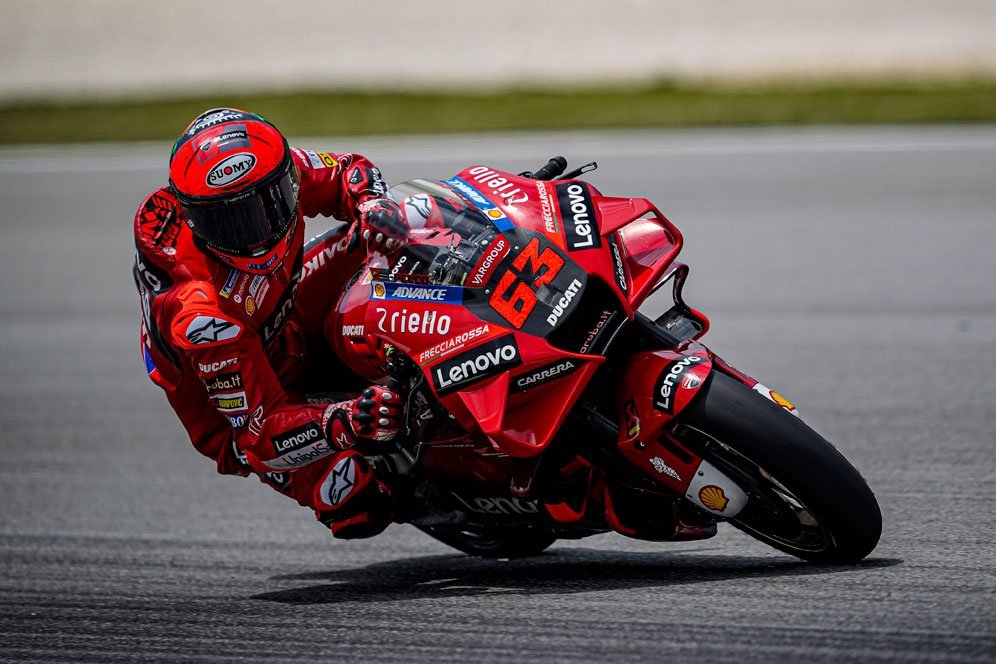 Hasil Hari Pertama Tes MotoGP Misano: Marc Marquez Comeback, Pecco Bagnaia Tercepat