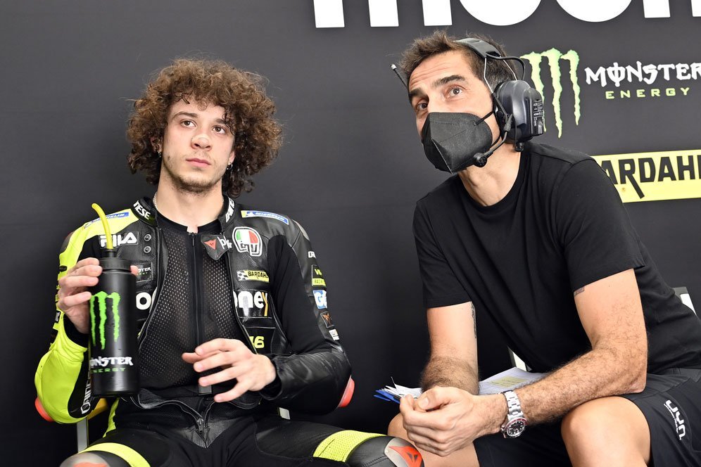 Teknisi Data Valentino Rossi Deg-degan Kini Jadi Crew Chief Marco Bezzecchi