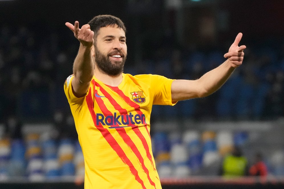 Jordi Alba Ungkap Kekurangan Barcelona Meskipun Menang Lawan Napoli