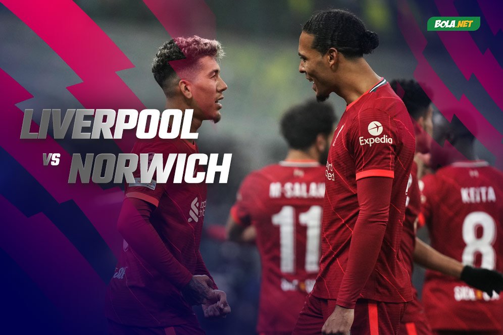 Prediksi Liverpool vs Norwich City 19 Februari 2022