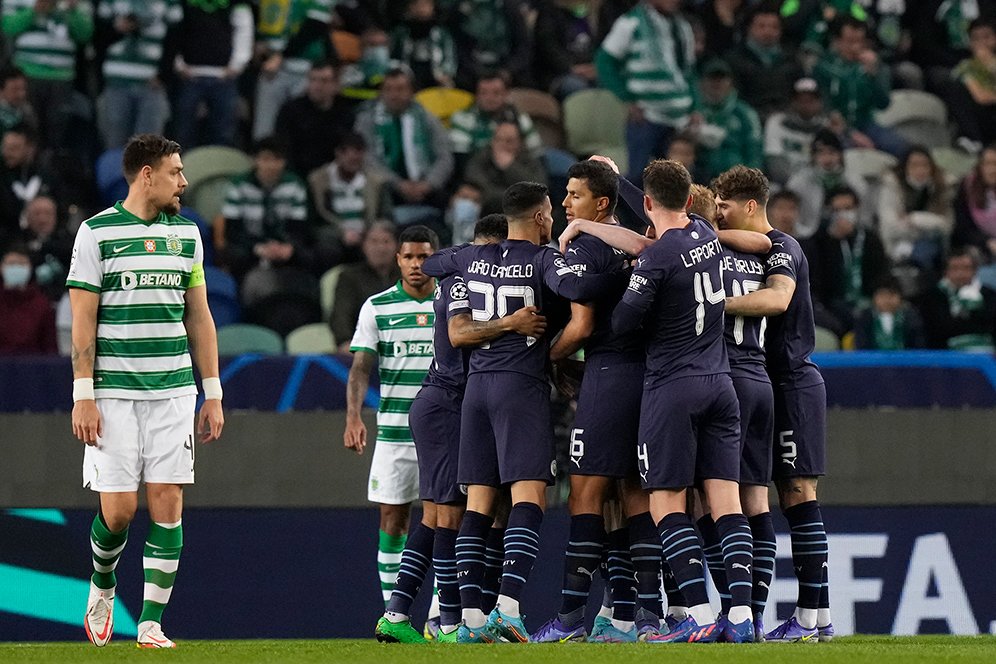 Hasil Pertandingan Sporting Lisbon vs Manchester City: Skor 0-5