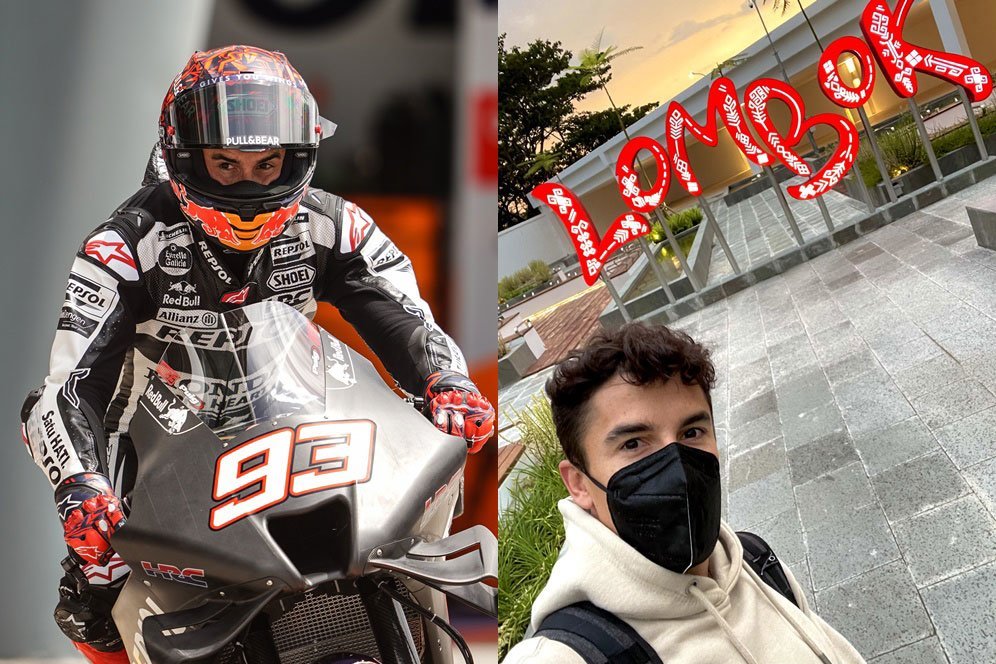 Tiba di Mandalika, Marc Marquez Tekad Jalani Lebih Banyak Lap di Uji Coba