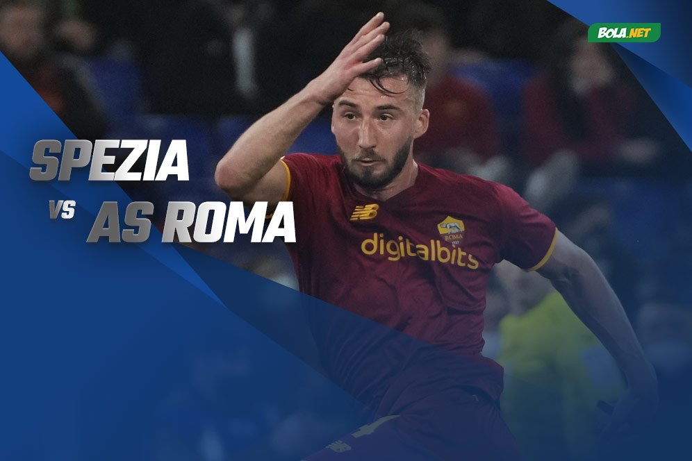 Data dan Fakta Serie A: Spezia vs AS Roma