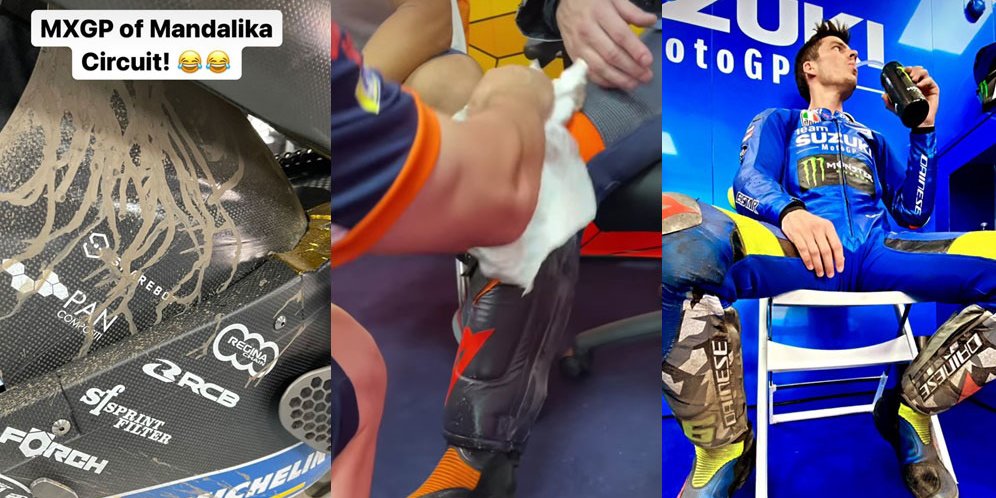 Lintasan Sirkuit Mandalika Kotor, Peserta MotoGP: Bagai di MXGP, Dakar, dan WRC Lintasan Sirkuit Mandalika Kotor, Peserta MotoGP: Bagai di MXGP, Dakar, dan WRC