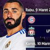 Jadwal Live Streaming Leg Kedua 16 Besar Liga Champions 2021/2022 di Vidio Pekan Ini