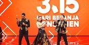 Kemeriahan Panggung Shopee Hari Belanja Konsumen TV Show Bareng Selebriti Tanah Air