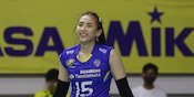 Senyum Yolla Yuliana Bikin Klepek-Klepek, Yuk Intip Aksinya di Proliga 2022