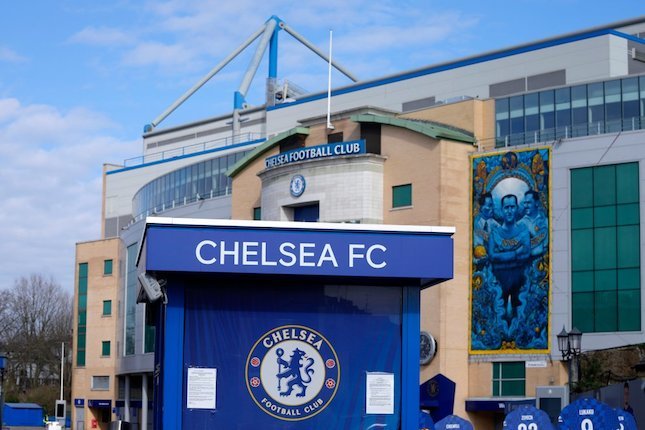 Penampakan stadion Stamford Bridge yang merupakan markas Chelsea. (c) AP Photo