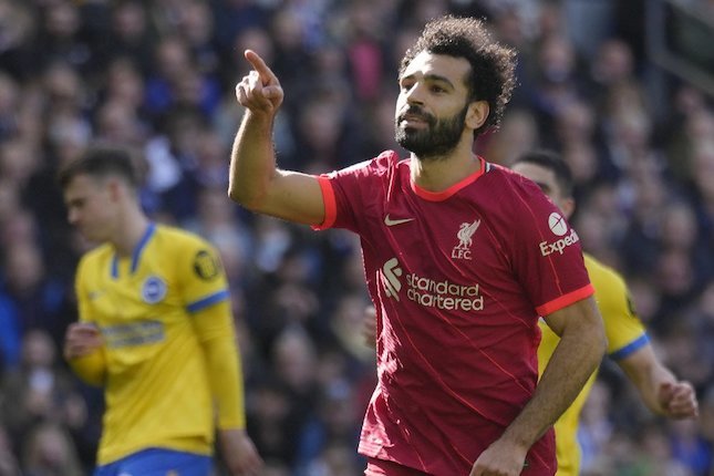 Pemain Liverpool, Mohamed Salah (c) AP Photo