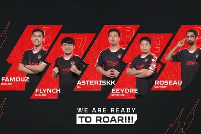 Roster Divisi Valorant Persija Esports (c) Tangkap layar Persija Esports