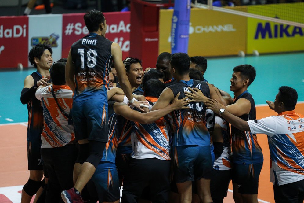 Bekuk Jakarta Pertamina Pertamax, Jakarta BNI 46 Amankan Posisi Tiga Proliga 2022