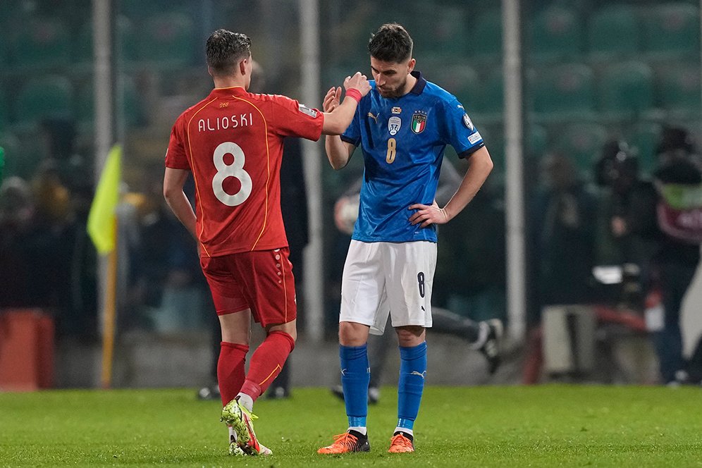 Jorginho Belum Bisa Lupakan Kegagalan Timnas Italia ke Piala Dunia 2022