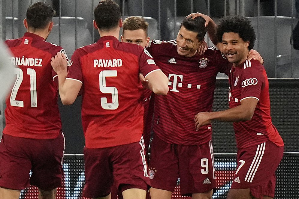 Cetak Trigol, Lewandowski Jadi Top Skorer Sementara Liga Champions 2021/2022