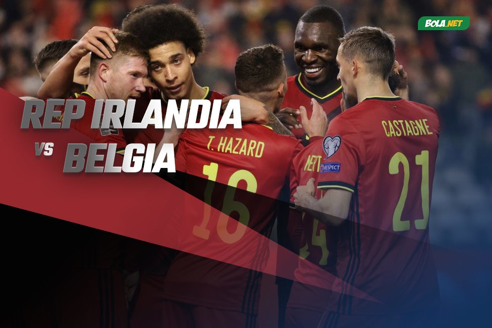 Prediksi Republik Irlandia vs Belgia 27 Maret 2022