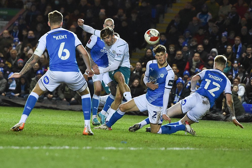 Highlights Peterborough United vs Manchester City di Piala FA 2021-2022